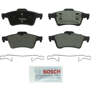 Bosch QuietCast™ Premium Organic Rear Disc Brake Pads for Volvo V50 - BP973