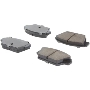 Centric Posi Quiet™ Ceramic Rear Disc Brake Pads for 1990 Plymouth Colt - 105.03290