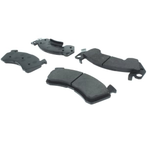 Centric Posi Quiet™ Semi-Metallic Front Disc Brake Pads for 1996 Buick Roadmaster - 104.06140