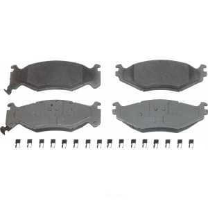 Wagner ThermoQuiet Semi-Metallic Disc Brake Pad Set for 1993 Plymouth Grand Voyager - MX522