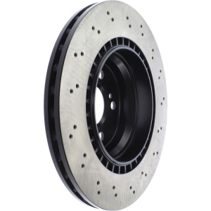 Centric SportStop Drilled 1-Piece Rear Brake Rotor for 2009 Mercedes-Benz E63 AMG - 128.35077