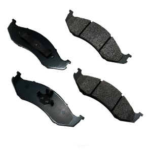 Akebono Pro-ACT™ Ultra-Premium Ceramic Front Disc Brake Pads for 2000 Jeep Cherokee - ACT712