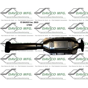 Davico Direct Fit Catalytic Converter for 2001 Mitsubishi Montero Sport - 17303