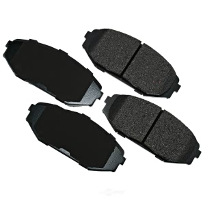 Akebono Pro-ACT™ Ultra-Premium Ceramic Front Disc Brake Pads for 2002 Acura MDX - ACT793