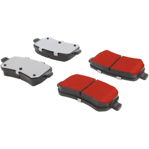 Centric Posi Quiet Pro™ Ceramic Rear Disc Brake Pads for 2010 Chrysler Town & Country - 500.10210