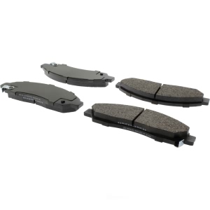 Centric Posi Quiet™ Extended Wear Semi-Metallic Front Disc Brake Pads for 2007 Isuzu i-370 - 106.10390