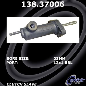 Centric Premium™ Clutch Slave Cylinder for 2009 Porsche 911 - 138.37006