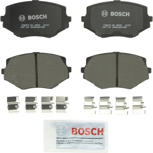Bosch QuietCast™ Premium Organic Front Disc Brake Pads for 2004 Mazda Miata - BP635