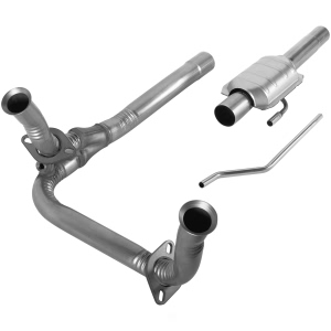 Bosal Direct Fit Catalytic Converter And Pipe Assembly for 1990 Ford F-150 - 079-4010