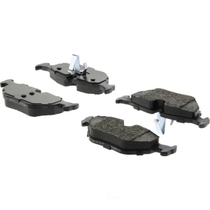 Centric Posi Quiet™ Extended Wear Semi-Metallic Rear Disc Brake Pads for 2004 BMW 325i - 106.06920