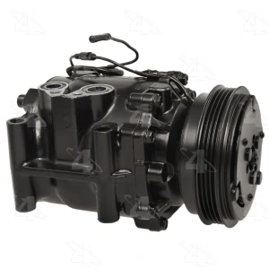 Four Seasons Remanufactured A C Compressor With Clutch for 1992 Hyundai Elantra - 67554