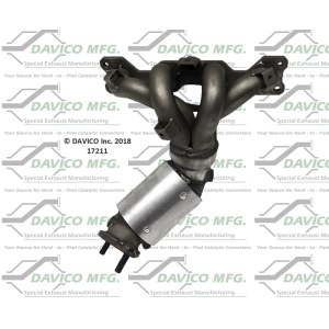 Davico Exhaust Manifold with Integrated Catalytic Converter for 2008 Kia Rondo - 17211