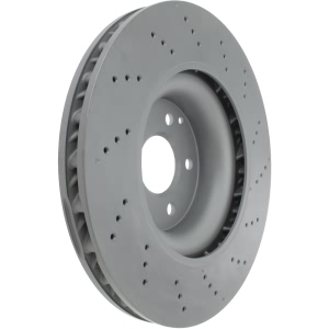 Centric SportStop Drilled 1-Piece Front Brake Rotor for Mercedes-Benz E400 - 128.35132