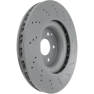 Centric SportStop Drilled 1-Piece Front Brake Rotor for Mercedes-Benz SLK250 - 128.35132