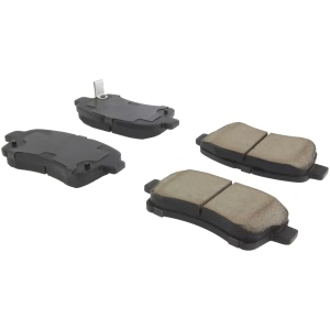 Centric Posi Quiet™ Ceramic Front Disc Brake Pads for 2002 Suzuki Aerio - 105.09370