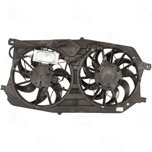 Four Seasons Dual Radiator And Condenser Fan Assembly for 2007 Mercury Montego - 76144