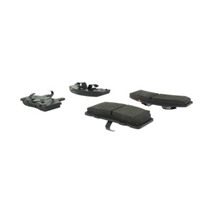 Centric Posi Quiet™ Extended Wear Semi-Metallic Front Disc Brake Pads for 1990 GMC C2500 - 106.03690