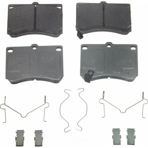 Wagner ThermoQuiet Semi-Metallic Disc Brake Pad Set for Mazda MX-3 - MX473