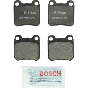 Bosch QuietCast™ Premium Organic Rear Disc Brake Pads for 1999 Saab 9-5 - BP811