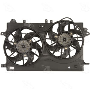 Four Seasons Dual Radiator And Condenser Fan Assembly for 2002 Saab 9-5 - 76182
