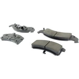 Centric Posi Quiet™ Ceramic Front Disc Brake Pads for 1998 Oldsmobile LSS - 105.06230
