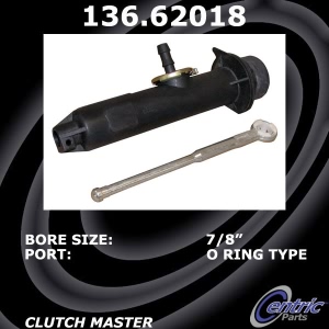 Centric Premium Clutch Master Cylinder for 1988 Oldsmobile Cutlass Supreme - 136.62018