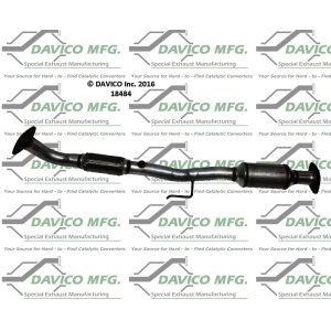 Davico Direct Fit Catalytic Converter and Pipe Assembly for 2008 Toyota Camry - 18484