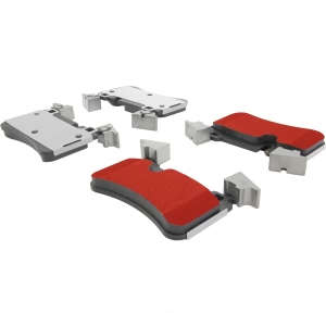 Centric Posi Quiet Pro™ Semi-Metallic Rear Disc Brake Pads for 2011 Mercedes-Benz SL65 AMG - 500.13730