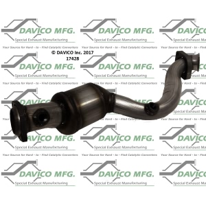 Davico Direct Fit Catalytic Converter and Pipe Assembly for 2002 Mercedes-Benz S600 - 17428