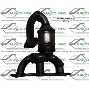 Davico Exhaust Manifold with Integrated Catalytic Converter for 2012 Mitsubishi Eclipse - 17153