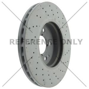 Centric Premium™ OE Style Drilled Brake Rotor for 2015 Mercedes-Benz B Electric Drive - 128.35166