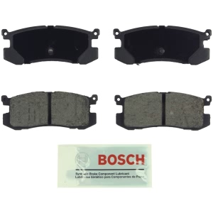 Bosch Blue™ Semi-Metallic Rear Disc Brake Pads for 1992 Mazda 626 - BE400