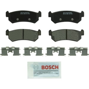 Bosch QuietCast™ Premium Organic Rear Disc Brake Pads for 2005 Suzuki Forenza - BP1036