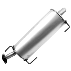 Walker Quiet Flow Stainless Steel Round Aluminized Exhaust Muffler for Nissan - 53847