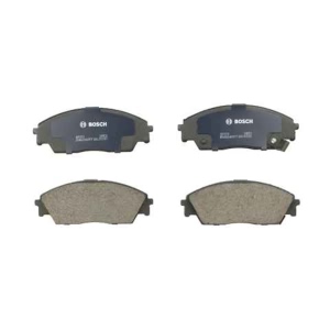 Bosch QuietCast™ Premium Organic Front Disc Brake Pads for 1989 Honda Civic - BP373