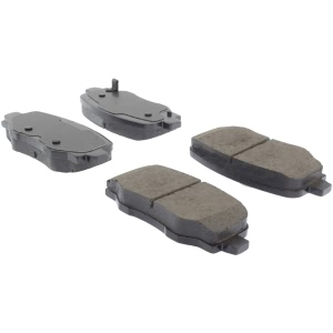 Centric Premium Ceramic Rear Disc Brake Pads for 2018 Fiat 500X - 301.18090