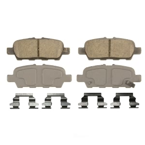 Wagner Thermoquiet Ceramic Rear Disc Brake Pads for 2012 Infiniti G25 - QC1393