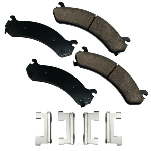 Akebono Pro-ACT™ Ultra-Premium Ceramic Front Disc Brake Pads for 2005 GMC Yukon XL 2500 - ACT784