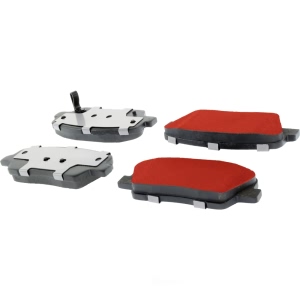 Centric Posi Quiet Pro™ Ceramic Rear Disc Brake Pads for Kia Borrego - 500.12840