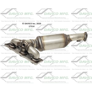 Davico Exhaust Manifold with Integrated Catalytic Converter for BMW Z4 - 17514