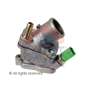 facet Engine Coolant Thermostat and Housing Assembly with Temperature Sensor for 2007 Volvo S60 - 7.8732