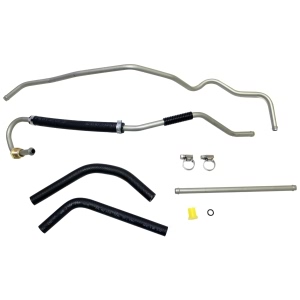 Gates Power Steering Return Line Hose Assembly From Gear for 2002 Hyundai Elantra - 366121