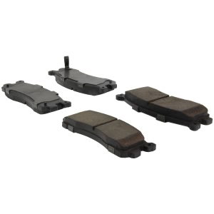 Centric Posi Quiet™ Ceramic Rear Disc Brake Pads for 1996 Mazda MPV - 105.05530