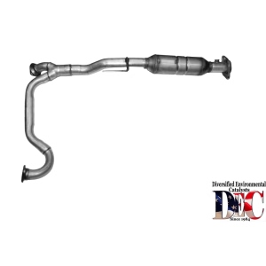 DEC Direct Fit Catalytic Converter and Pipe Assembly for 2002 Jeep Liberty - CR20977