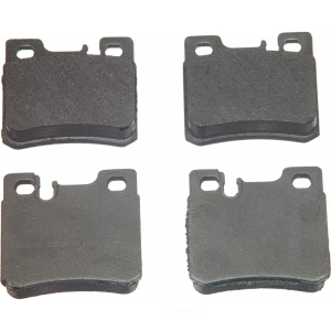 Wagner ThermoQuiet™ Semi-Metallic Front Disc Brake Pads for 1988 Mercedes-Benz 300TE - MX495