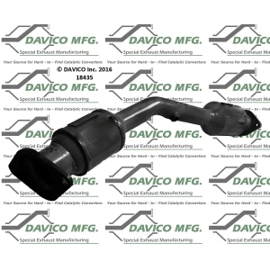 Davico Direct Fit Catalytic Converter and Pipe Assembly for 2015 Nissan Versa Note - 18435