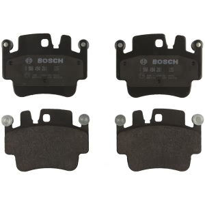 Bosch EuroLine™ Semi-Metallic Front Disc Brake Pads for 2012 Porsche Cayman - 0986494281