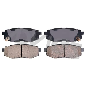 Advics Ultra-Premium™ Ceramic Rear Disc Brake Pads for 2013 Scion FR-S - AD1124