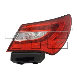 TYC Passenger Side Replacement Tail Light for Chrysler 200 - 11-6371-00