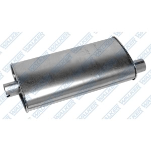 Walker Quiet Flow Stainless Steel Oval Aluminized Exhaust Muffler for 1998 Jeep Cherokee - 21357